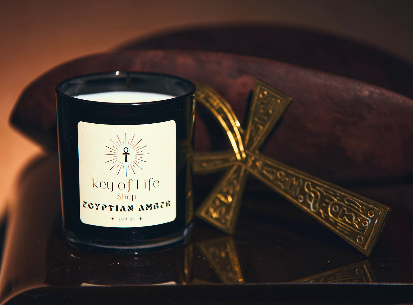 Egyptian Amber Soy Wax Candle
