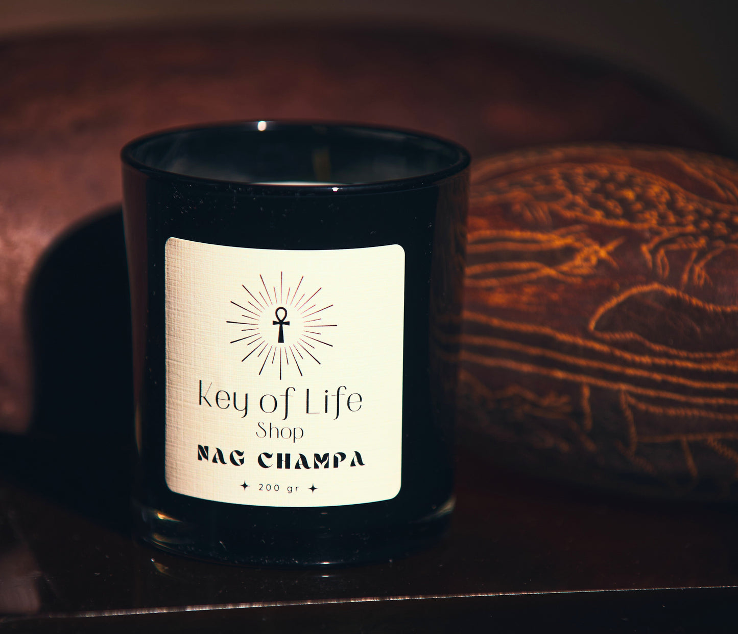 Nag Champa Soy Wax Candle