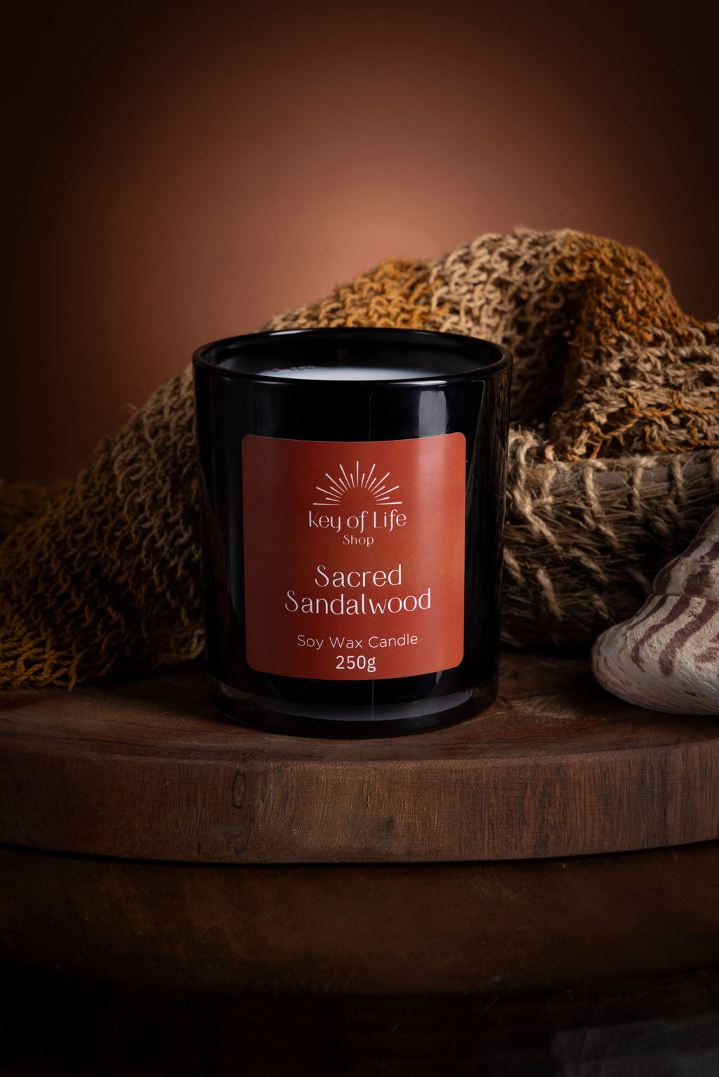 Sacred Sandalwood Soy Wax Candle