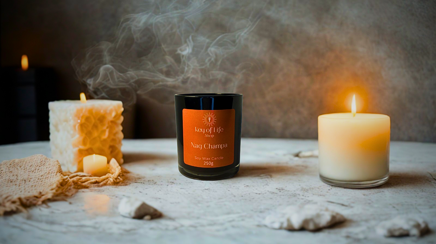 Nag Champa Soy Wax Candle
